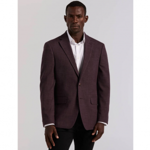 Perry Ellis 修身纹理运动外套