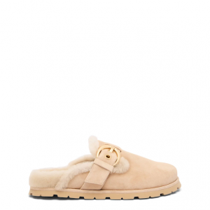 CHRYSTIE SHEARLING MULE