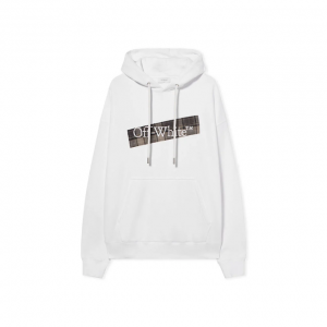 Diagonal Flannel Hoodie