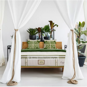 Nature Spa Jasmine 15" Ultra Plush Eurotop Mattress Set-King