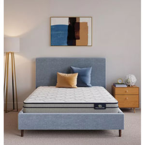 CLOSEOUT! Flowering Cherry 9.5" Medium Euro-Top Mattress - Queen