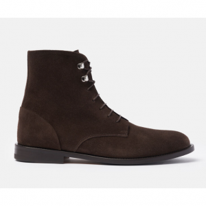 Eva Dark Brown Suede