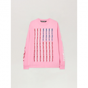 Flames Flag Long Sleeve T-Shirt