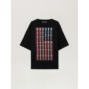 Flames Flag Loose T-Shirt