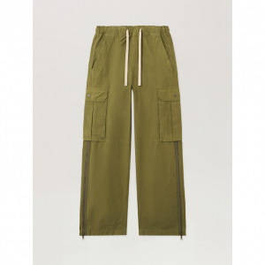Curved Logo Cargo Pants