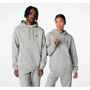 Converse Go-To Embroidered Star Chevron Standard-Fit Fleece Hoodie