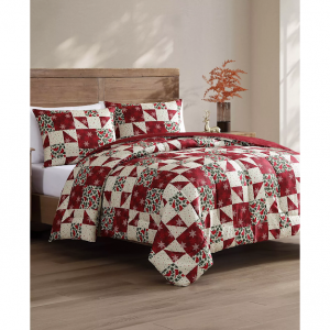 Cardinal Patchwork 3-Pc. Comforter Set