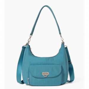 Coastal Flip Lock Half Moon Bag