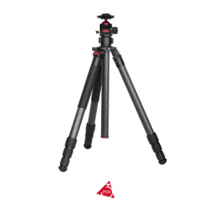 3Pod Everest T5 四节碳纤维三脚架,带 H4 球形云台和 Arca 型快装板