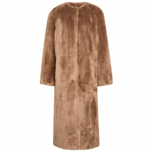 格雷斯林人造皮草外套