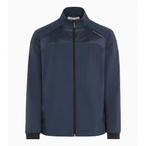 Woven tech jacket