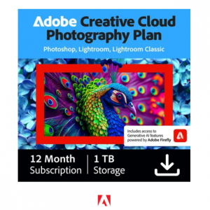 Adobe Creative Cloud Photography Plan (1TB)