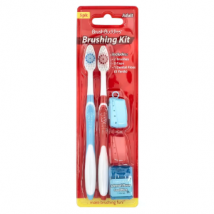 Brushing Kit, Adult, 5 Pack