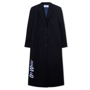 Long Tailored Wool Coat