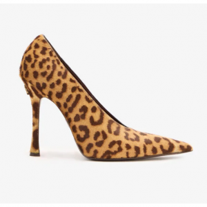 Hairy Leopard Skin Pumps