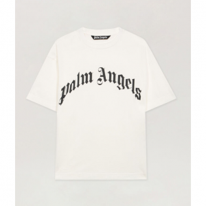 Curved Logo T-Shirt