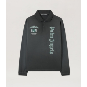 Dollar Logo Long Sleeve Polo
