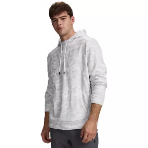 男士 Armour 抓绒迷彩压纹连帽衫