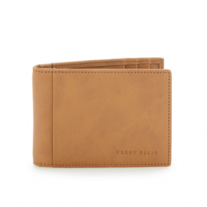 棕色皮革钞票夹钱包