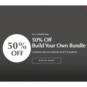 Limited Time Offer: Build Your Dream Skincare Bundle & Save 50%!