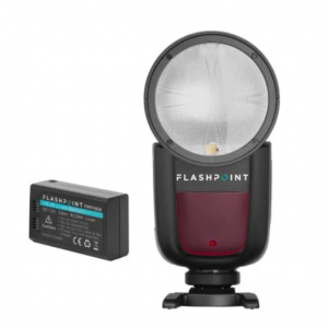 Flashpoint Zoom Li-Ion X R2 TTL 圆形闪光灯（适用于尼康），Godox V1 N