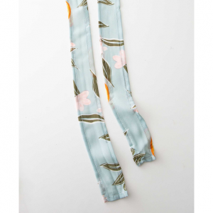 凉鞋丝带 - 柑橘雪纺