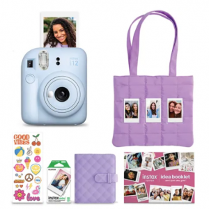 富士Instax Mini 12 2025假日套装（柔和蓝色款）