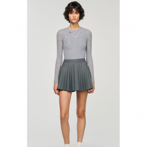 羊毛叠层效果毛衣