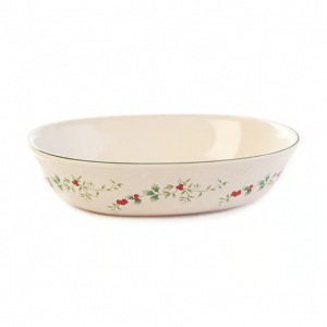 Pfaltzgraff® 冬季浆果系列椭圆形蔬菜碗