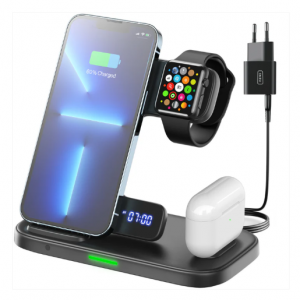 INIU I220 Qi认证三合一快速无线充电器