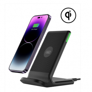 INIU I211 15W Qi认证无线充电器，配备睡眠友好型自适应灯光