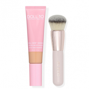 Doll 10 焕颜修护润色保湿霜（含烟酰胺）及配套化妆刷