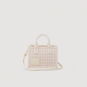 Kasbah small tweed tote bag