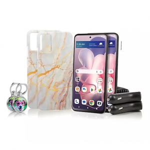 Moto G Power Tracfone 双机套装，包含 1500 分钟通话时长、短信和数据流量以及配件