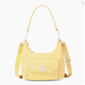 Coastal Flip Lock Half Moon Bag