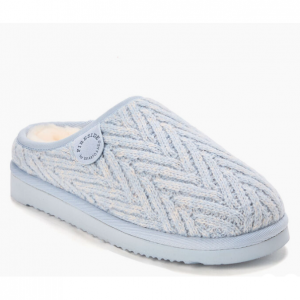 Women's Fireside by Dearfoams Greta Knit Shearling