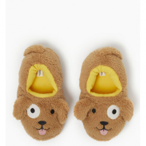 Emery 小怪兽/萌宠系列:儿童全包围保暖棉拖