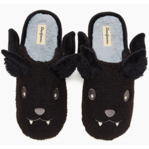 中性款万圣节主题一脚蹬家居拖鞋