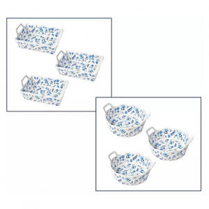 Temp-tations 3 件套 0.75 夸脱嵌套迷你烘焙锅