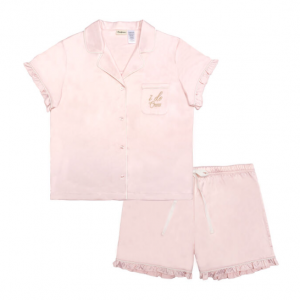 伴娘团夏季短款家居睡衣套装