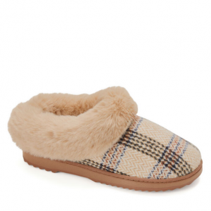 Hannah 女士节日风毛线编织拖鞋