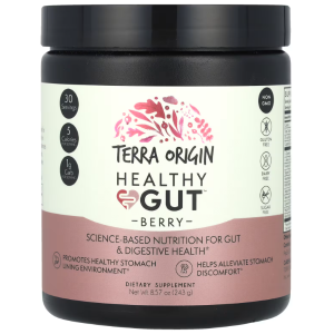 Terra Origin，Healthy Gut™（健康肠道），浆果味，8.57 盎司（243 克）