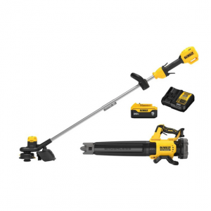 DEWALT DCKO215P1 20V Lithium-Ion Cordless String Trimmer and Blower Combo Kit