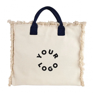 Charlene 度假风棉质托特包