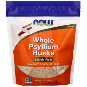 NOW Foods，整颗洋车前子壳，16盎司（454克）