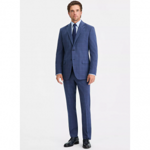 男士现代修身款叠穿春季西装