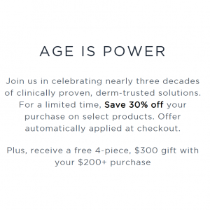 周年庆活动：全场7折 + 赠送4件套礼品（价值$300！）