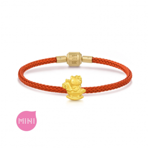 'Hello Kitty' 999 Gold Playful Pony Charm