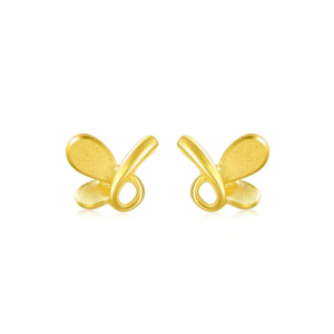 999.9 Gold Earrings
