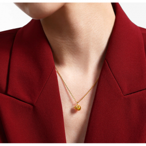 “1934”经典系列：足金葫芦挂坠（寓意福禄双全）